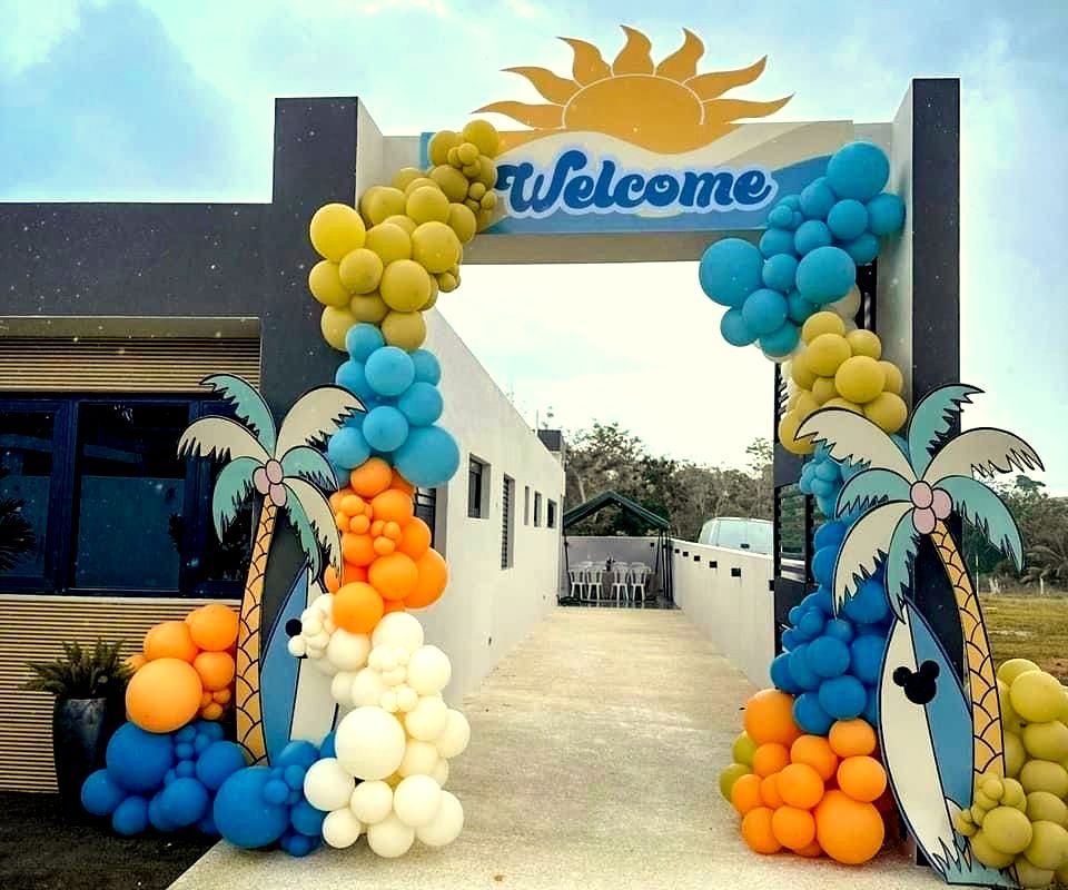 Pool Party Theme Decoration