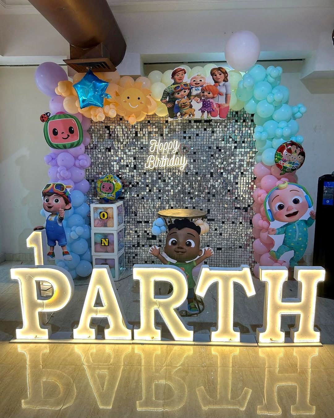 Cocomelon Theme Decoration