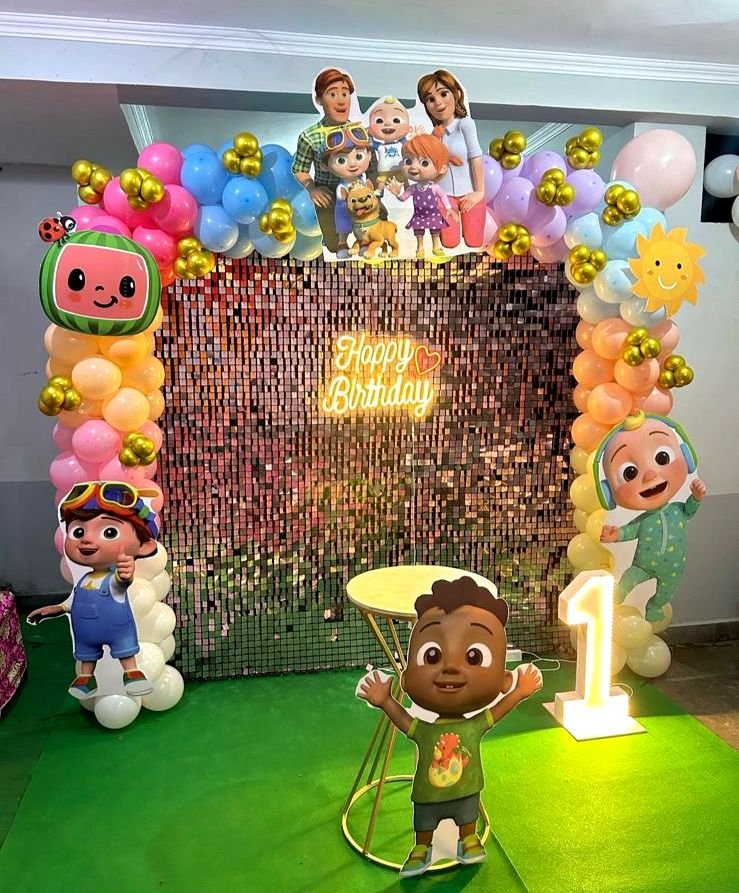 Cocomelon Theme Decoration