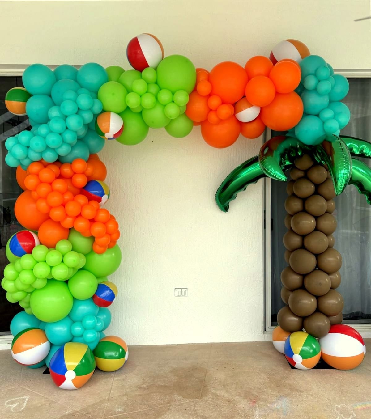 Pool Party Balloon Decoration At Jaipur